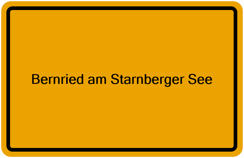 Handelsregister Bernried am Starnberger See